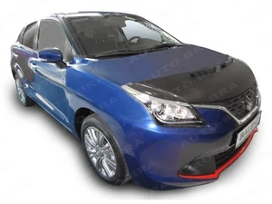 CAR HOOD BRA fit Suzuki Baleno 2015- NOSE FRONT END MASK - Foto 1 di 3