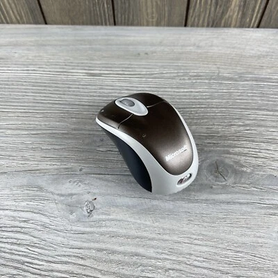 Microsoft Wireless Notebook Optical Mouse 3000 1056 Blue with USB Receiver - Image 1 of 4