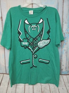Camiseta Red Wings Saint Patrick Days Para Hombre Talla Mediana Verde De Colección Miller Lite - Imagen 1 de 5