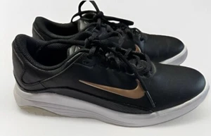 Nike Vapor Golf Shoes Black/White/Bronze Women 6 AQ2324 001 PGA Tiger Woods Nice - Picture 1 of 8