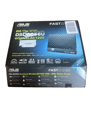 Asus DSL-AC56U Modem Router - VPN - Tomato etc. TOP - Bild 1 von 4