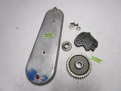 Cadena y engranajes de colección 75 Polaris Colt 340 SS moto de nieve cubierta cadena y engranajes piñón Foto 1 de 4