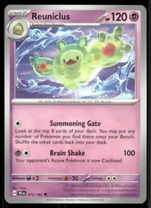 SV05: Temporal Forces #072/162 Reuniclus - Picture 1 of 2