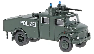 Brekina 47180 Mercedes LA 1113 Wasserwerfer, dunkelgruen, H0, Neu 2025 - Bild 1 von 1