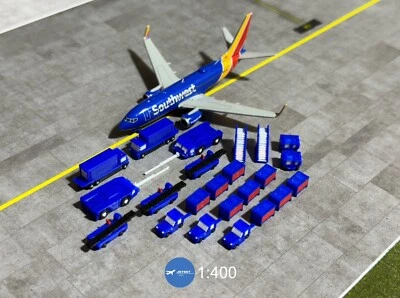 Accesorio de aeropuerto 1:400 -Southwest Airlines- GSE C/W Gemini Jets, modelos NG, etc. Foto 1 de 4