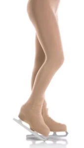 Ice Skating Tights "Over the Boot" LT Tan "Mondor" Children's Sizes - Picture 1 of 5