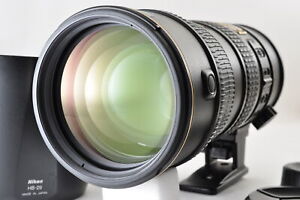 MINT Nikon AF-S VR ED 70-200mm F2.8 G SWM Zoom Nikkor Lens Hi Speed Silent