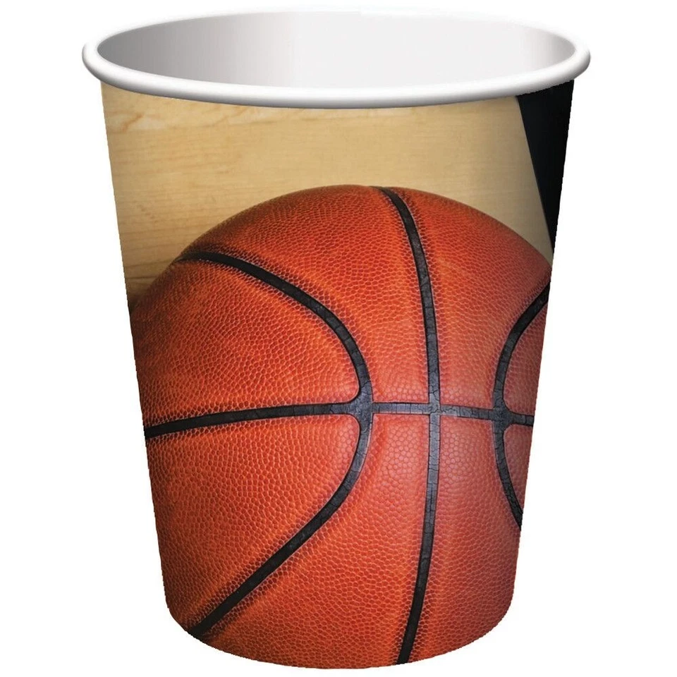 Basketball Fanatic Cups Hot/Cold 9oz 8CT - Image 1 of 1