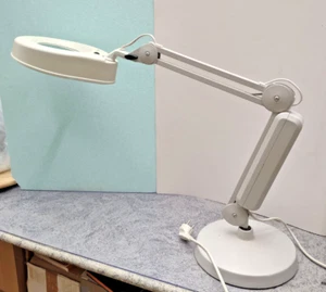 LUXO MOD.8306 LFM MEDICAL Lampada con lente d'ingrandimento luce fluorescente - Picture 1 of 14