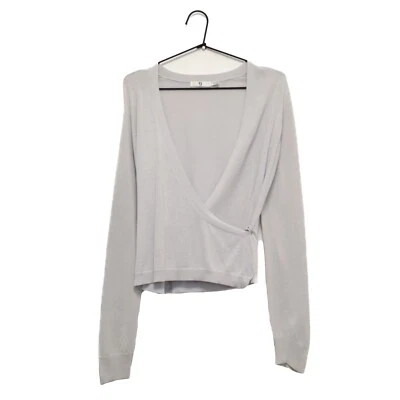 +J Jil Sander x Uniqlo 真丝棉女式 V 领开衫毛衣 XS 码 — 第 1/4 张图片