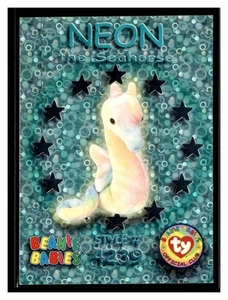 1999 Ty Beanie Babies III #57 Neon the Seahorse - Bild 1 von 2
