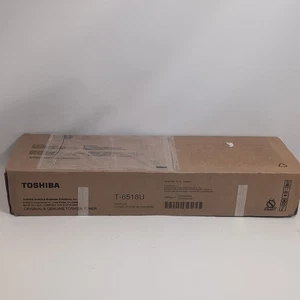 GENUINE TOSHIBA T-6518U T6518U BLACK TONER for eStudio 5518A 6518A 7518A 8518A - Picture 1 of 2