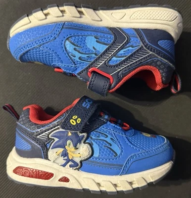Zapatos usados para niños pequeños - Niño - Zapatos iluminados Sonic the Hedgehog - Talla 7 Foto 1 de 4