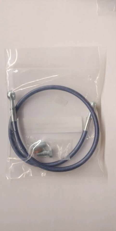 Rear Brake Line Kit +1 - BLUE - Honda TRX450R / TRX450ER - Image 1 of 1