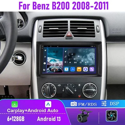 6+128GB For Mercedes Benz B200 2008-2011 Car Radio Wireless Carplay Head Unit BT - Image 1 of 4