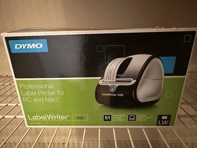 Impresora de etiquetas Dymo LabelWriter 450 1752264 - negra/plateada Foto 1 de 4