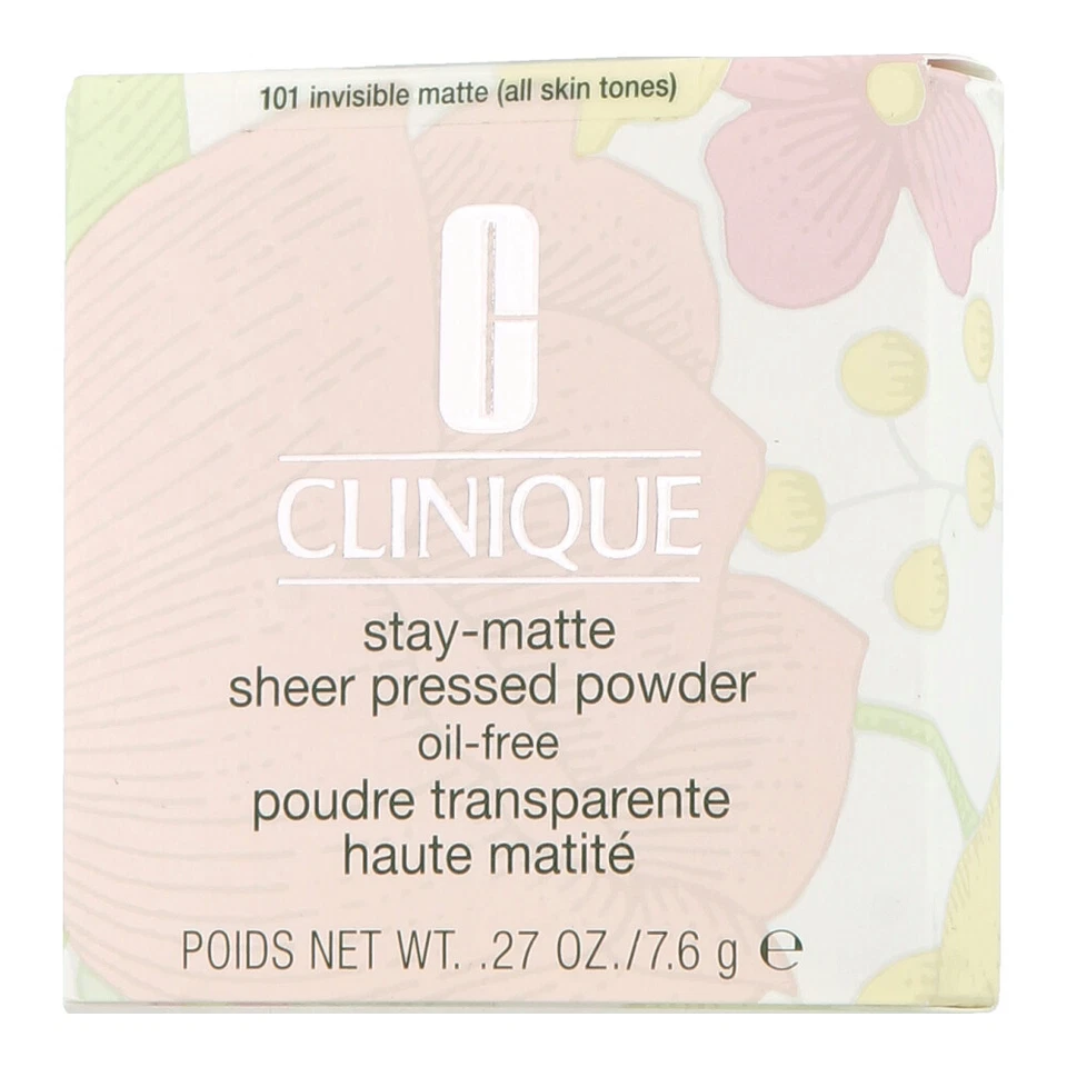 Clinique Stay-Matte Sheer Pressed Powder - 101 Invisible Matte 7,6g - Bild 1 von 1