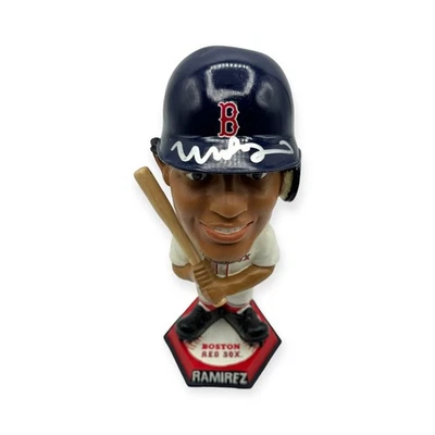 Manny Ramirez Boston Red Sox Signed Autographed Bobble Head JSA - Image 1 of 4
