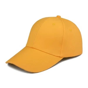 Premium Baseball Cap verstellbar uni Erwachsene Sommer klassisch Sport Sonnenhut - Bild 1 von 9