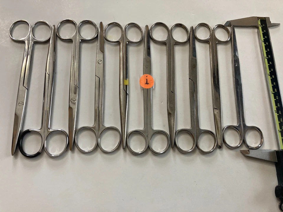 Lote de 10 tijeras para piel delicada de iris instrumento oftálmico I Foto 1 de 4