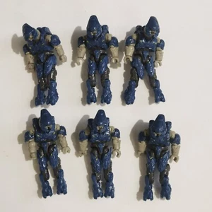 HALO MEGA CONSTRUX BLOKS COVENANT BLAU ELITE LOSE FIGUREN 6ER-PACK - Bild 1 von 4