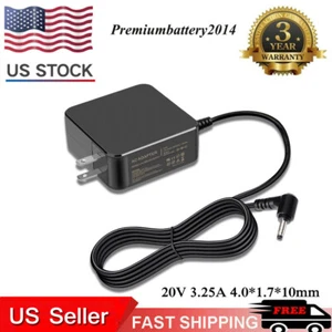 AC Charger for Lenovo IdeaPad Flex 4 5 6 14 15 ADLX65CCGU2A S145 S340 Power Cord - Picture 1 of 12