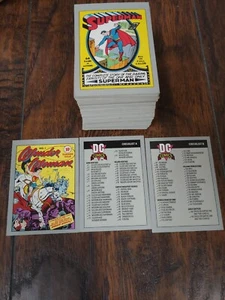 Tarjetas coleccionables Impel DC Comics 1991 JUEGO BASE COMPLETO, tarjetas #1 - 180 COMPLETAS - Imagen 1 de 4