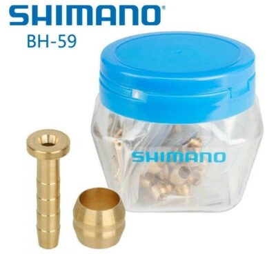 Shimano SM-BH59 oliva y conexión 50 piezas (a granel) Foto 1 de 2