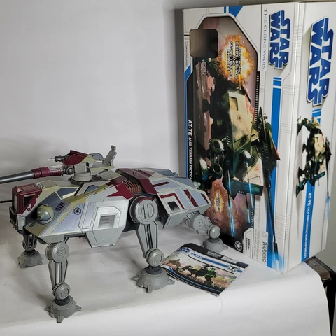 Hasbro 2008 Star Wars The Clone Wars AT-TE All Terrain Tactical Vehicle read* Cover