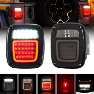 83 LED Tail Light Brake Reverse License Plate Lamp For Jeep Wrangler CJ YJ TJ JK - Picture 1 of 12