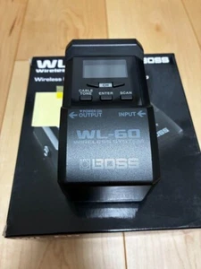 BOSS Roland Wireless System WL-60 guitar bass pedal type wireless #705K9 - Picture 1 of 8