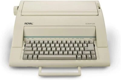 Máquina de escribir Royal 69149V Scriptor 9" 45 teclas Foto 1 de 4