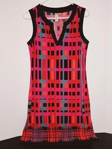 Vestido para mujer Emma & Michelle talla mediana multicolor geométrico sin mangas - Imagen 1 de 24