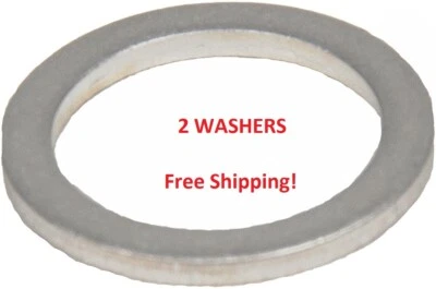 Qty 2-Replaces ACDelco 89048245 Manual Transmission Drain Crush Washer Aisin AR5 - Image 1 of 2