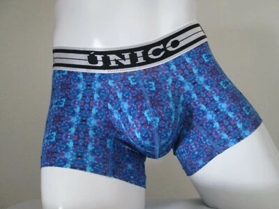 Calzoncillo Boxer Mundo Único Microfibra Azul Alquimia (L) Foto 1 de 4