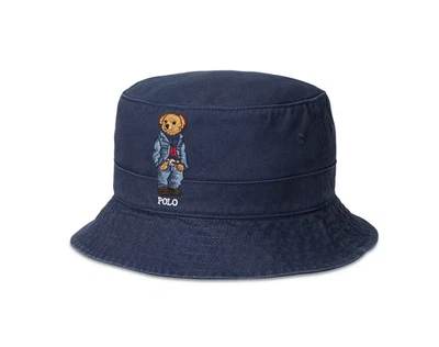 Nuevo con etiquetas Polo Ralph Lauren Para hombres Polo Oso Sarga Sombrero Cubo Foto 1 de 4