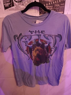 The Cult Trunk Ltd. NWT Medium Light Blue Rare British Tour '87 T-shirt - Image 1 of 4