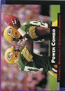1993 Pro Set Power #2 Sterling Sharpe / Terrell Buckley Combos Green Bay Packers - Picture 1 of 1