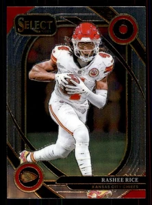 2024 Panini Select Club #288 Rashee Rice Kansas City Chiefs - Picture 1 of 2