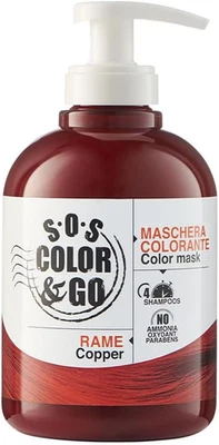 A ALAMA Professional Alama SOS Color&Go Maschera Colorante Non Permanente Rame p - Immagine 1 di 4