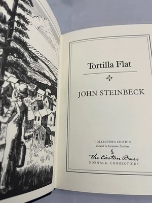 Tortilla Flat - John Steinbeck - Red Label - Unread Book Easton Press Foto 1 de 4