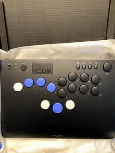 NEW Hori Nolva Mechanical All-Button Arcade Leverless Controller for Windows PC - Picture 1 of 4
