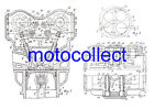 DUCATI 851.888.916.996.998.999.1098.1198 Desmo Engine - Laminated Patent Print