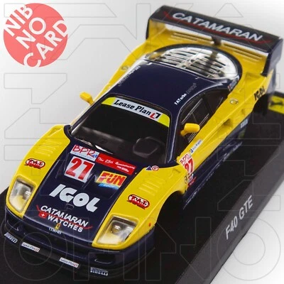 Ferrari F40 GTE IGOL #27 Racing Minicar коллекции 2 KYOSHO 1:64 в коробке без карты - Изображение 1 из 4