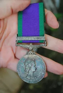GSM medal SOUTH ARABIA bar RE - Picture 1 of 3