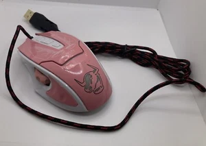 FESNU Purity Pink Wired Gaming Mouse - Picture 1 of 4