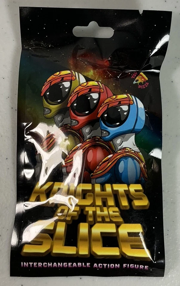 Knights of The Slice Glyos Brick Knight - 2015 Paquete Único NUEVO Homenaje Rangers Foto 1 de 4