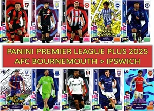 Panini Premier League Adrenalyn XL PLUS 2025 - Team base cards #10 to #189 - Picture 1 of 201