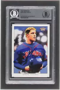Eric Hinske Signed 2002 Topps 206 #383 RC (BGS) - Rookie Card - Picture 1 of 2