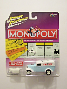 Johnny Lightning Monopoly Connecticut Ave 33 Willys Panel White Lightning CHASE!